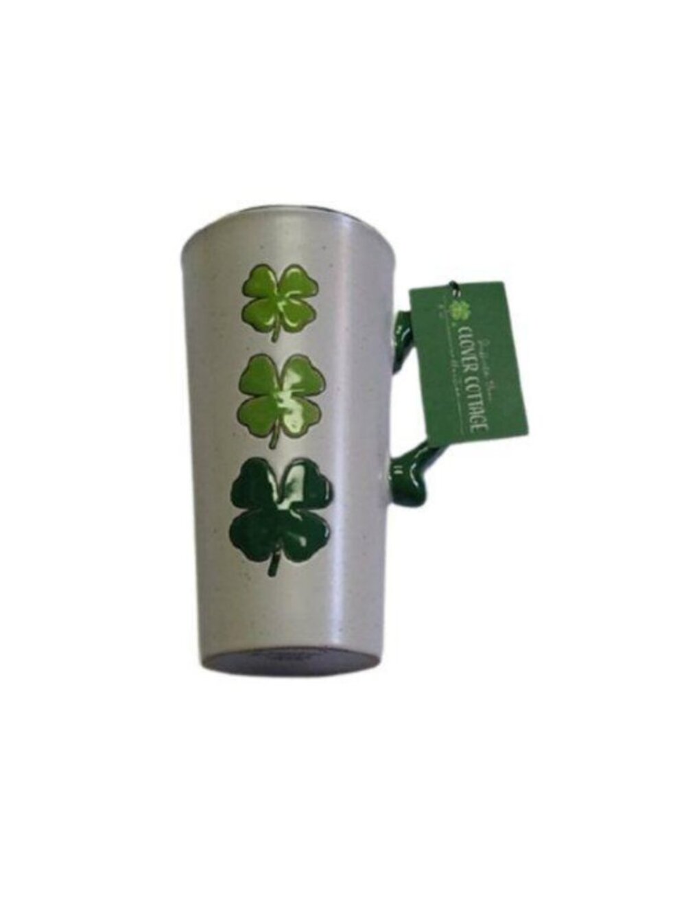 Clover Cottage Lucky 4 Clover Coffee Tea Mug Cup